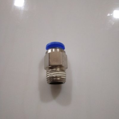 Pu Connector 1/4 Male x 8mm