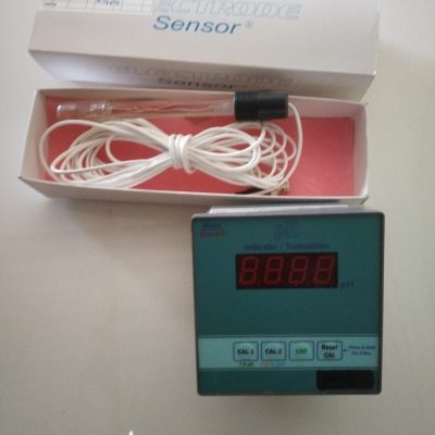 Sterializable pH Sensor with Controller and 3-Meter Cable (120mm, Thread PG 13.5, 4-20mA Output)