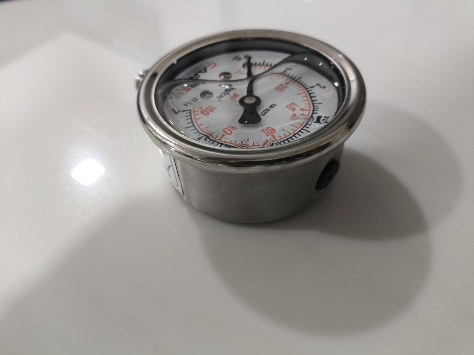 SS Pressure Gurage 0-7 bar-2.5" Dial - Image 4