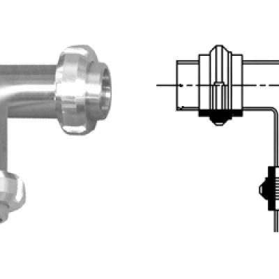 SS SMS UNION  WITH TEE 304