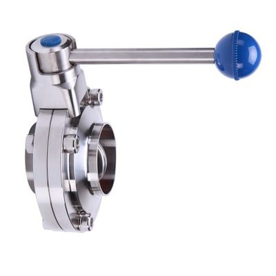 SS WELDABLE BUTTERFLY VALVE SS316